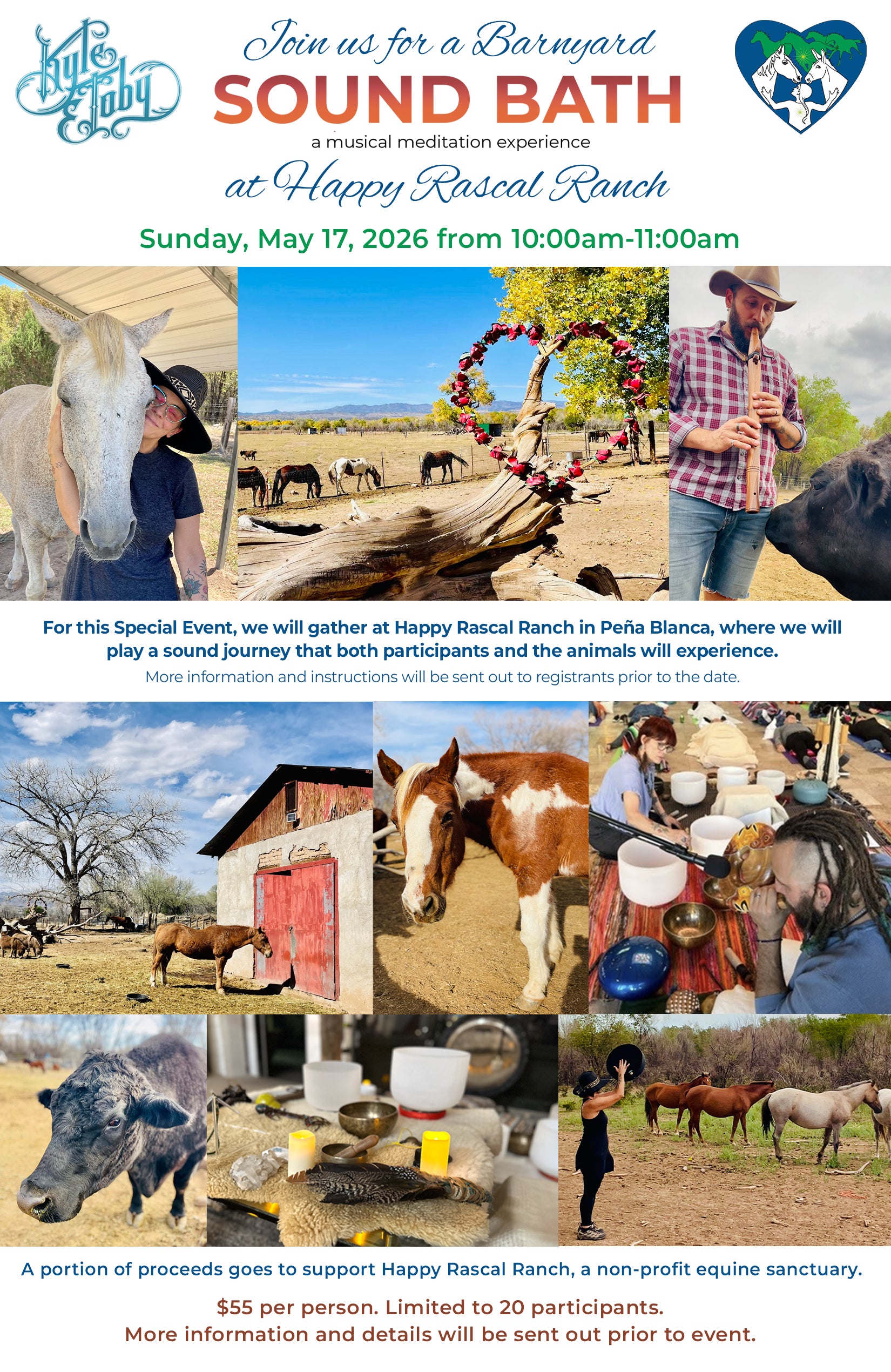 Purchase Tickets for Barnyard Sound Bath